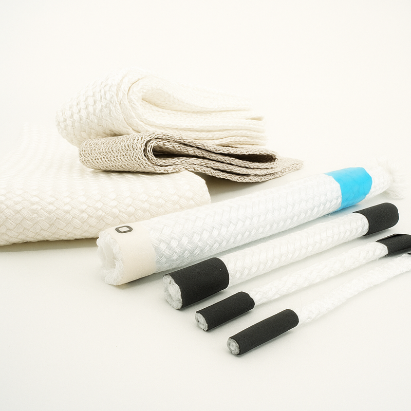 Knitted sealing cords