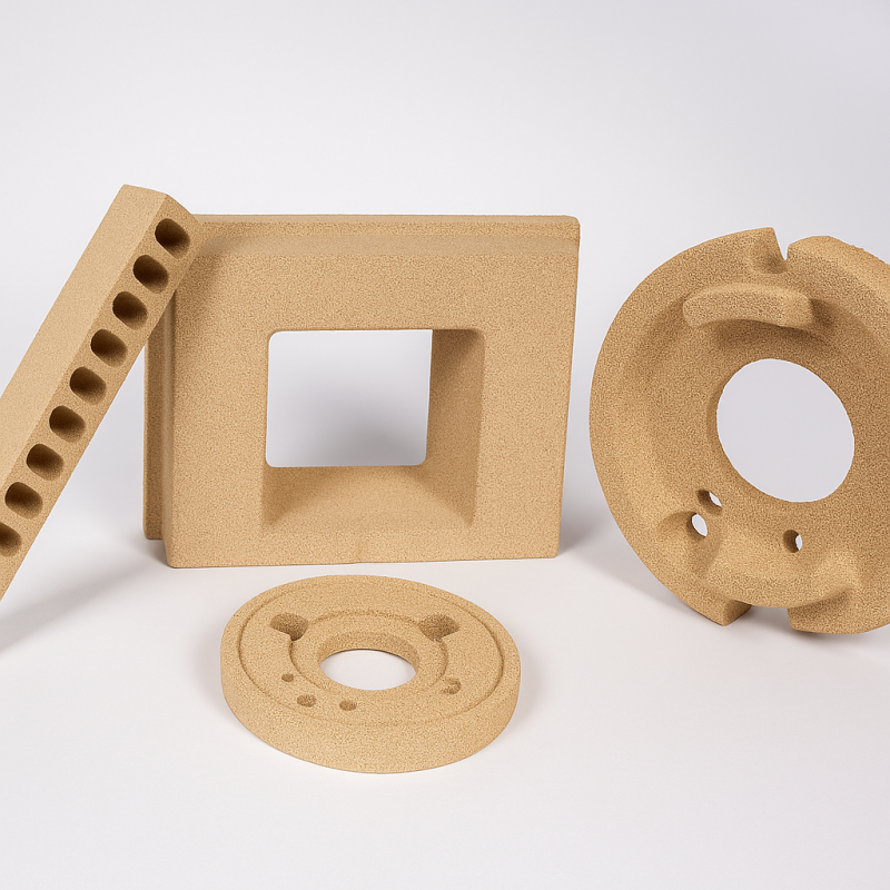 Vermiculite CNC molded parts